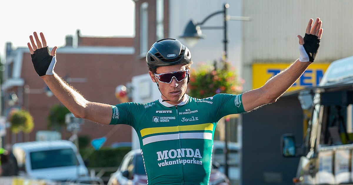 Gmelich Meijling wint zijn laatste wedstrijd in Ronde van Hoogerheide ...