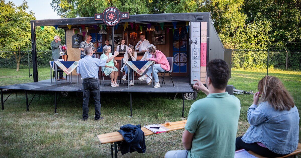 Val hoofdrolspeler zet Theatergroep Neerkant niet buitenspel: ‘De wagen op’