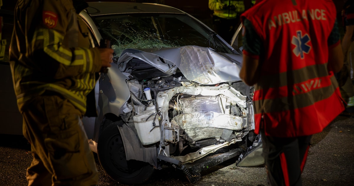 Bestuurder gewond nadat auto tegen boom botst in Roosendaal