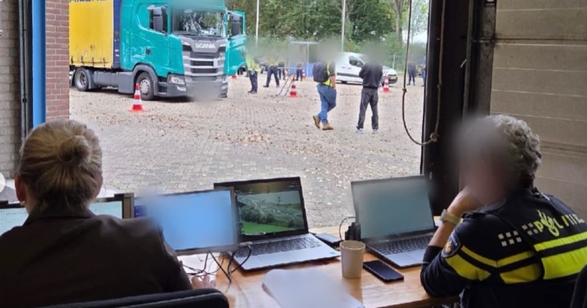 Zes bestuurders op drugs betrapt bij grote controle bij havengebied in Moerdijk