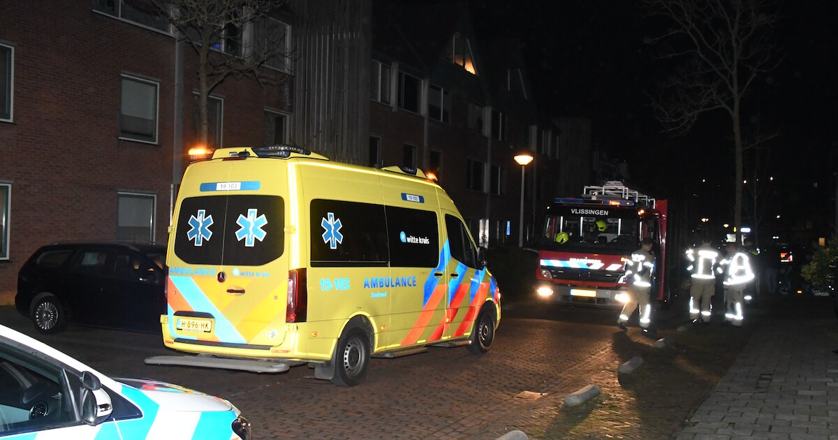 Ernstig gewonde bij incident in woning Vlissingen, geen sprake van misdrijf