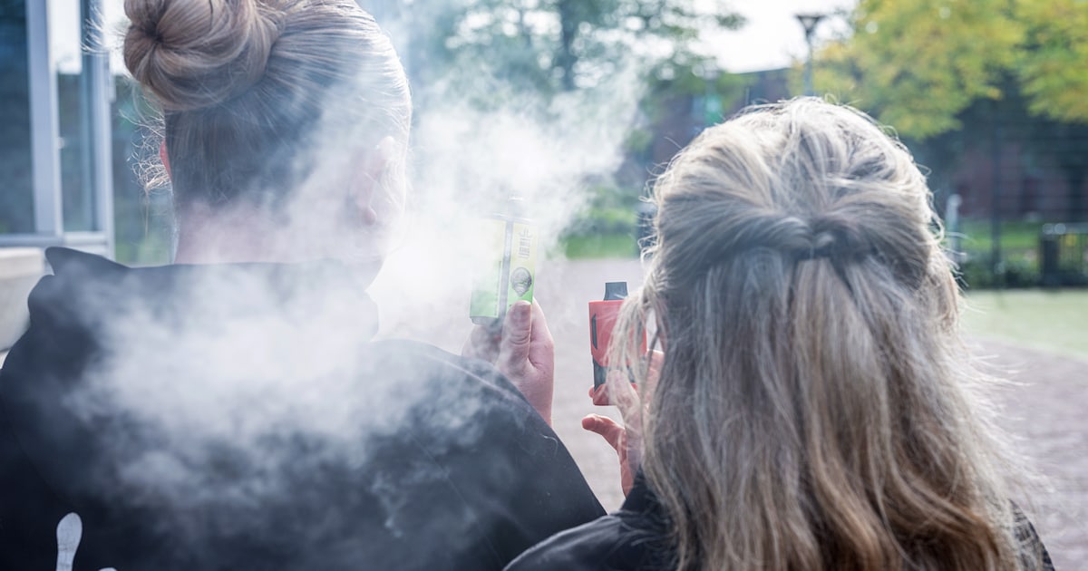 Ruim 1 op de 3 middelbare scholieren in Gilze en Rijen gebruikte ooit een vape