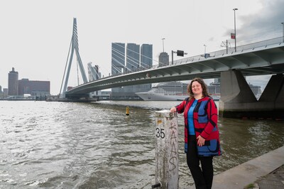 Op de fiets naar school bedacht Meinke een manier om zout water zoet te maken: ‘In 2030 moet het werken’
