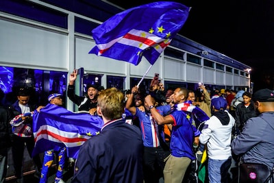 Groot feest in Rotterdam nadat Kaapverdië zich plaatst voor het WK