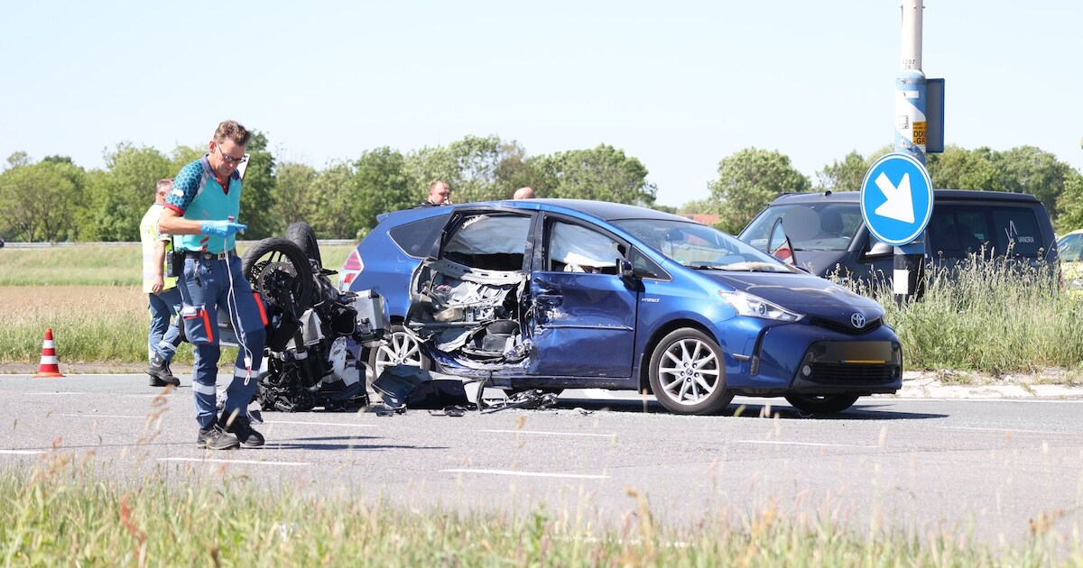 Ongeval met letsel op A50 in Ravenstein, traumahelikopter gealarmeerd