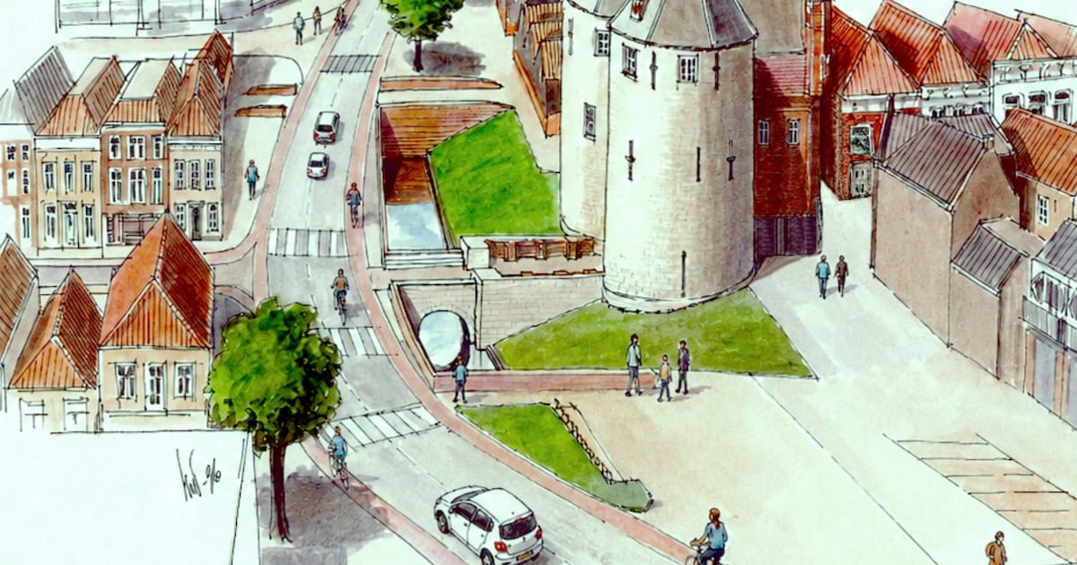 De brug terug bij de Gevangenpoort in Bergen op Zoom? Deze stichting denkt dat het wél kan