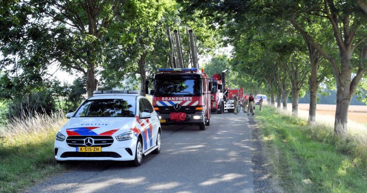 Man gewond na ongeval met scootmobiel in Waterlandkerkje