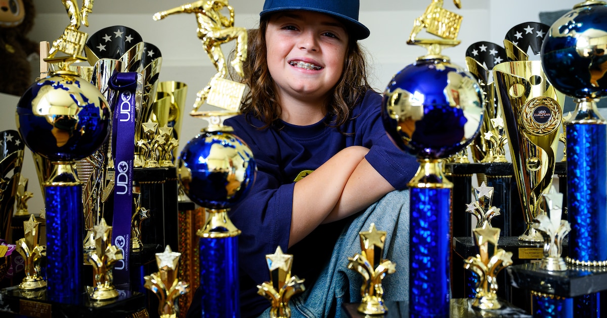 Puk (11) wint vier keer het WK streetdance met zijn superstrakke tags, moves, flows en bounces