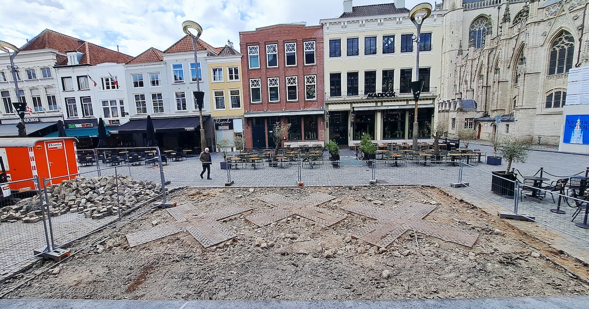 Lekkende voegen, aangetaste fundering: Tijns Waterplein in Breda krijgt opknapbeurt