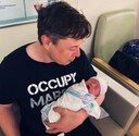 Elon Musk met de kleine