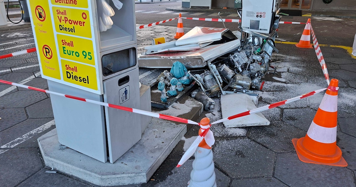 Automobilist rijdt pomp omver bij tankstation in Etten-Leur en slaat op de vlucht