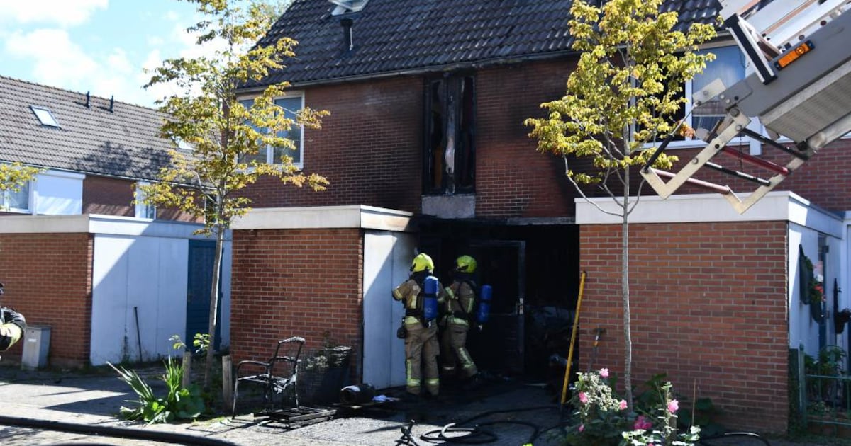 Grote brand beschadigt meerdere huizen in Vlissingen