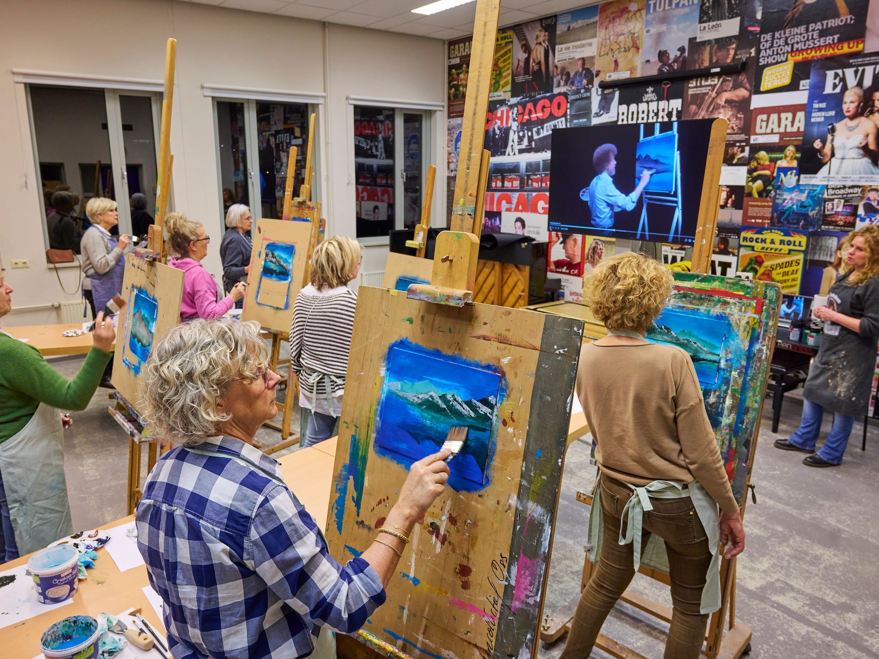 Cursisten tonen hun werk in Kunstkamer Scherpenisse