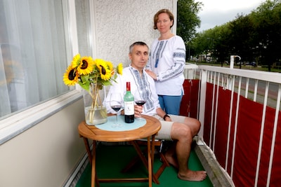 Alsof je zit opgesloten in een kooi met een tijger, zo voelt de oorlog voor Dmytro