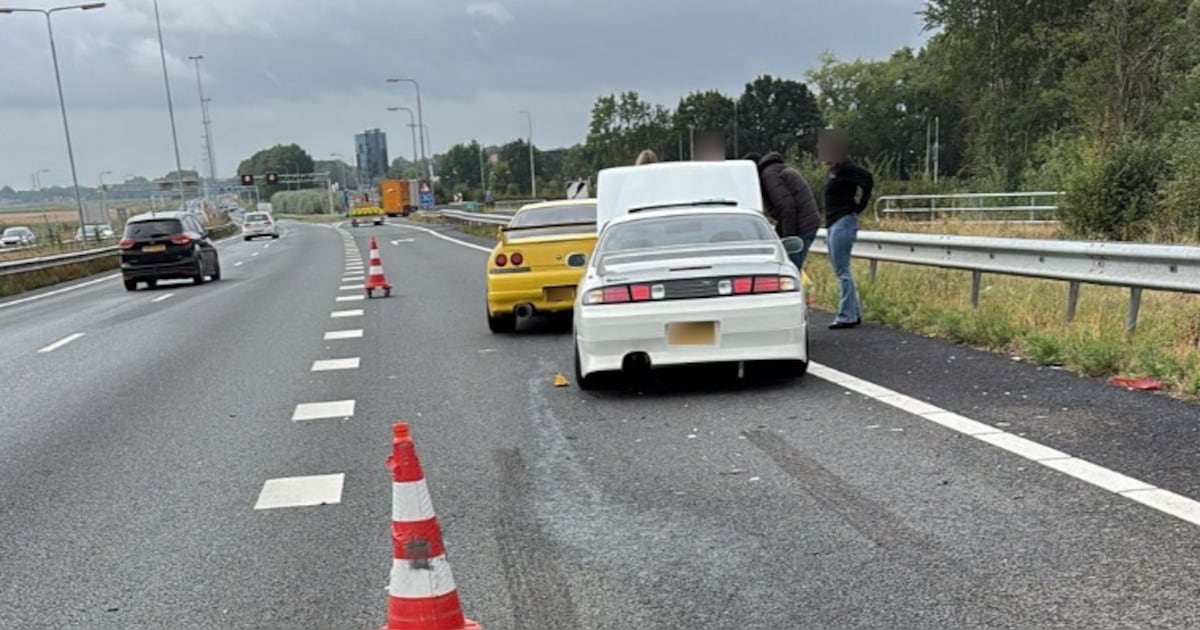 Vier auto’s raken beschadigd bij ongeval op de A27 bij Raamsdonksveer
