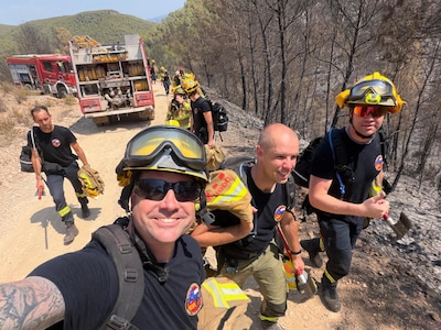 Brandweerman Coen bluste klimmend en klauterend een brand in Spanje, maar soms moet je het laten bra