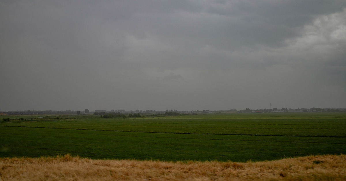 Stralend zonnig weer in Zundert in de ochtend