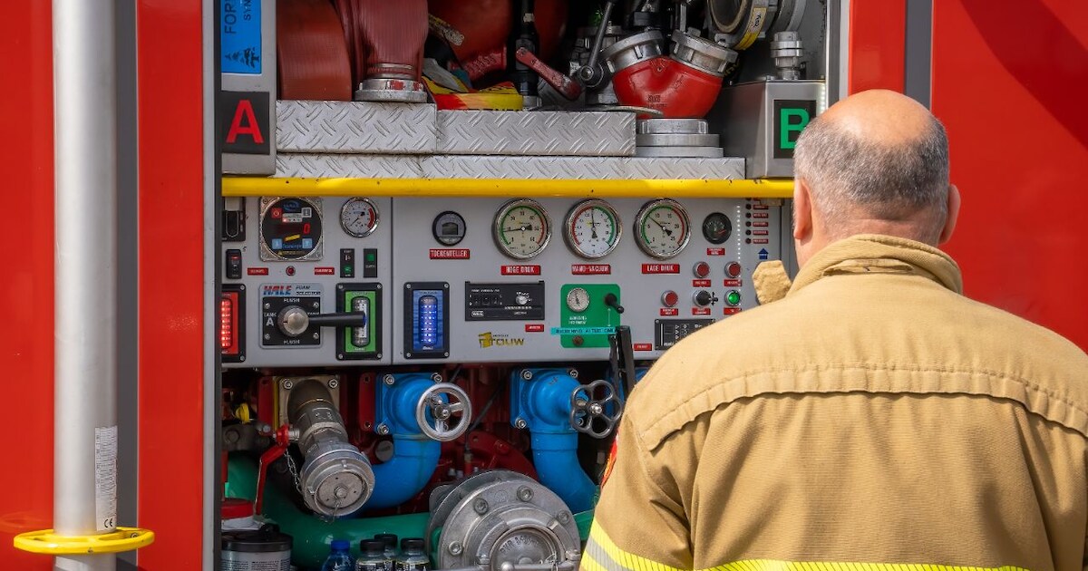 Gebouwbrand op Louis Couperusstraat in Zegge