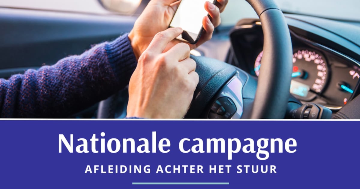 Zes bestuurders betrapt op gsm-gebruik achter het stuur in PZ Grens: “We hebben ook fietsers gecontr