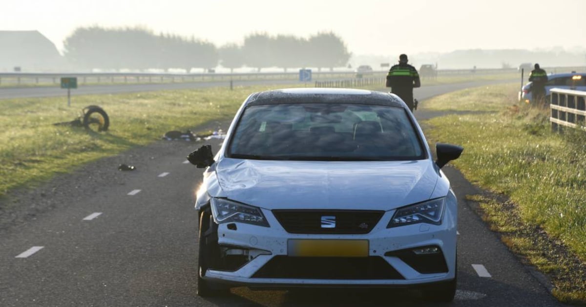 Fatbiker gewond bij botsing met auto bij IJzendijke