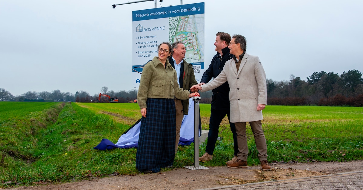 Eerste woningen van nieuwe Hoevense woonwijk in de verkoop