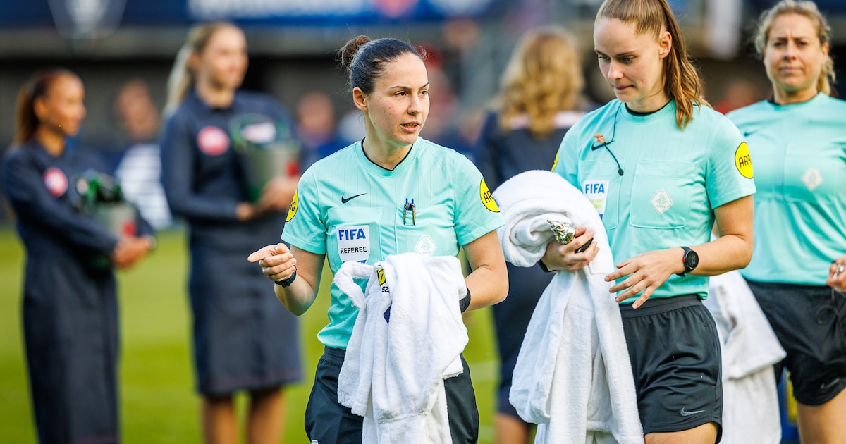 Wendy Gijsbers (28) uit Oosterhout bestormt de top als scheidsrechter: ‘Fluiten, dat was toch iets v
