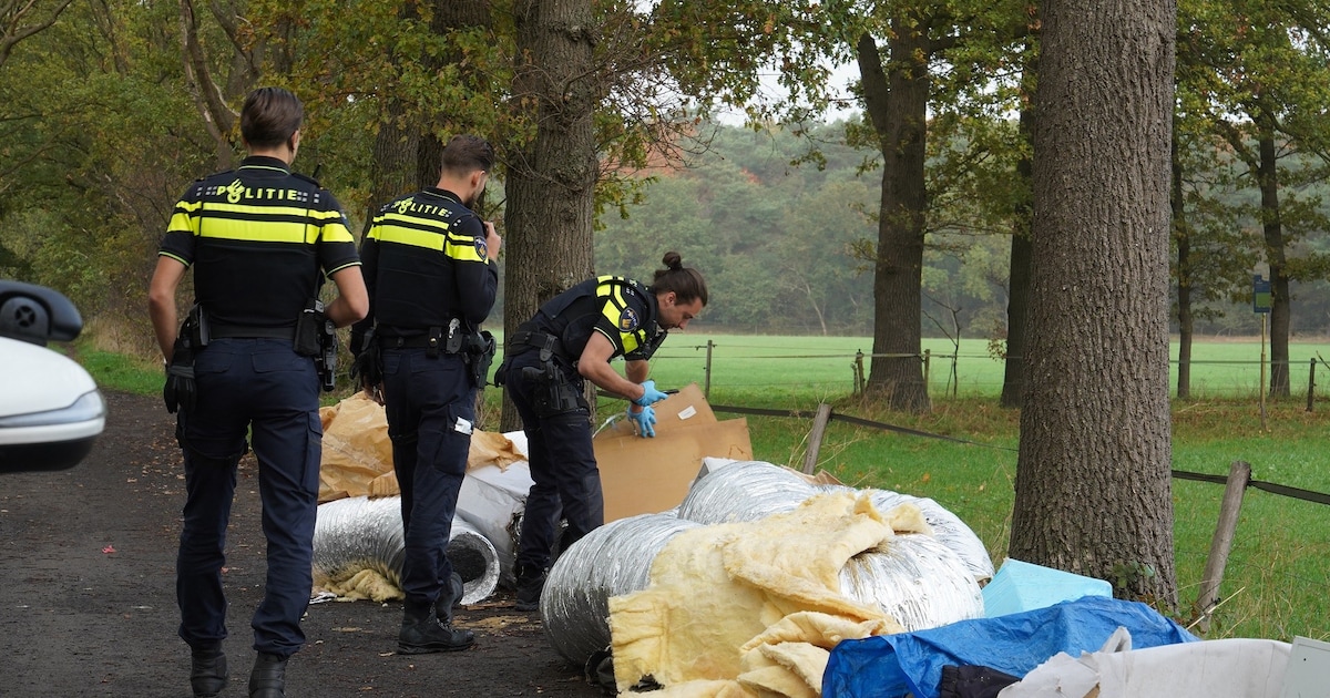 Gedumpt afval uit hennepkwekerij gevonden in Oosterhout, ook opengeslepen kluis aangetroffen