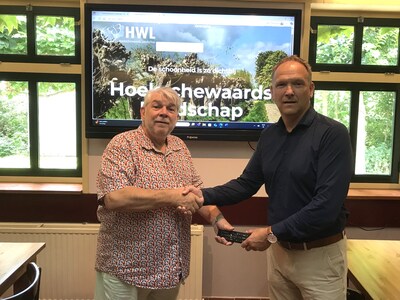 Hoekschewaards Landschap krijgt touch screen in Oud-Beijerland