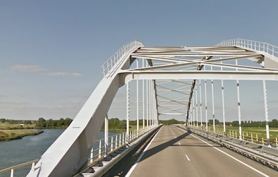 Vossemeersebrug dicht voor gemotoriseerd verkeer vanwege werkzaamheden in oktober en november