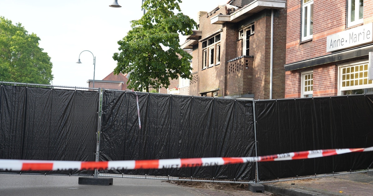 Politie vindt lichaam in uitgebrande woning Rijen, nog niet duidelijk of het gaat om vermiste bewone