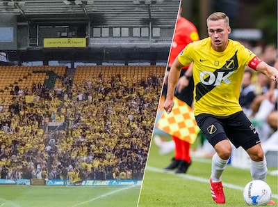 Van ontbijt tussen de supporters tot ‘Links Rechts’ op de tribune: NAC-aanvoerder en trainer genieten van aanhang