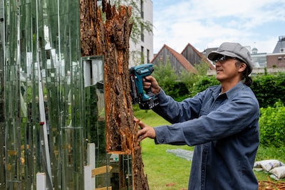 In de tuin van Van Gogh verrijst een nieuwe boom: Japanse kunstenaar te gast in Zundert