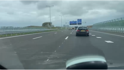 Kijk mee: zo rijdt het nieuwe stukje A16 tussen Rotterdam Airport en Terbregseplein