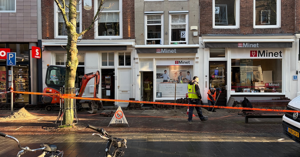 Gaslek in de Segeersstraat in Middelburg snel verholpen