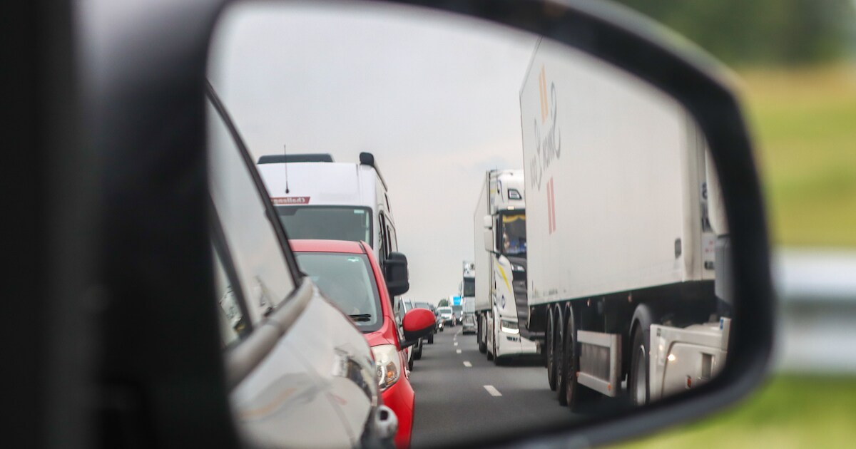 File door ongeval op A50 bij Ravenstein, meer dan een halfuur vertraging