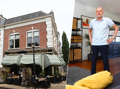 Arie (72) woont in een voormalige hotelkamer: ‘Best een apart idee, vroeger kwamen mensen hier slapen’