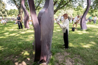 Hergebruikte kunst pronkt weer in Boeimeerpark