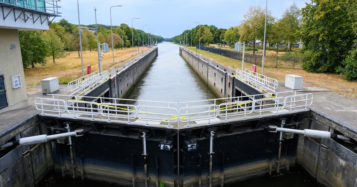 Marksluis opengezet voor extra watertoevoer Markkanaal: waarschuwing voor sterkte stroming