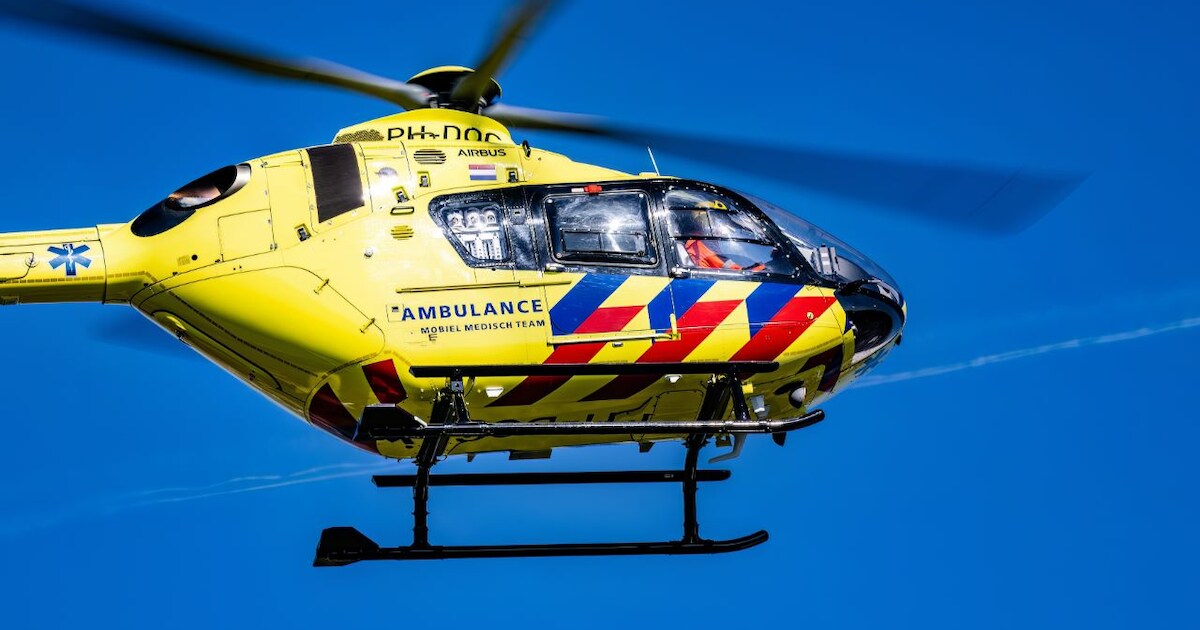 Reanimatie op Jan Wierhof in Tilburg, traumahelikopter gealarmeerd