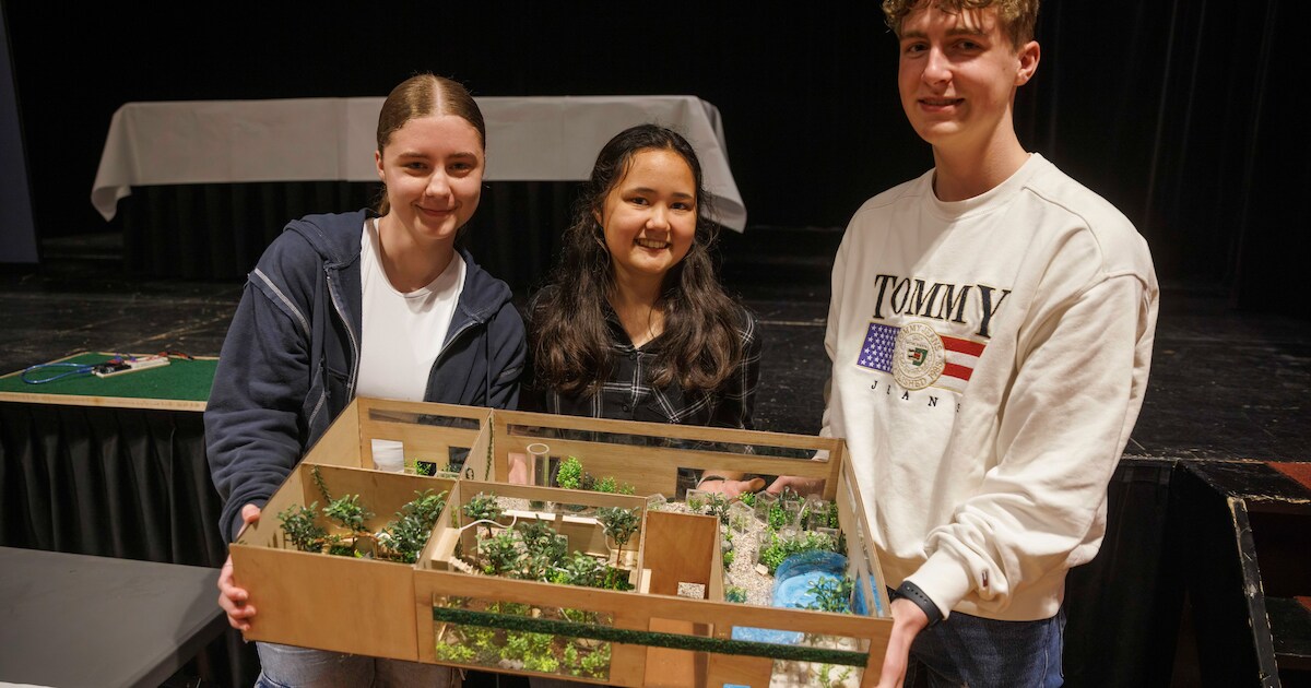 Leerlingen Technasium Markland presenteren meesterproef in Zevenbergen