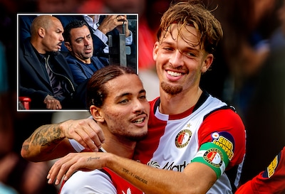 Xavi ziet in de Kuip met eigen ogen wat de impact van Luciano Valente op het spel van Feyenoord is