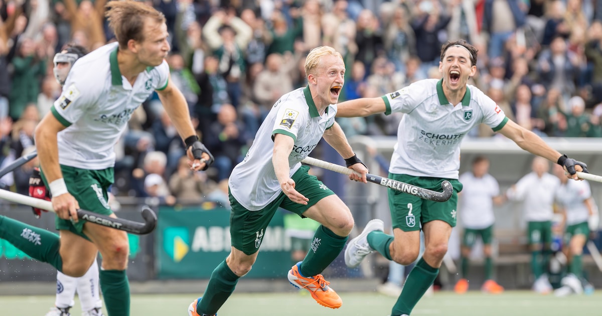 Hockeyers Rotterdam naar finale dankzij held Tjep Hoedemakers: ‘Mooi dat het nu zo uitpakt en ik voe