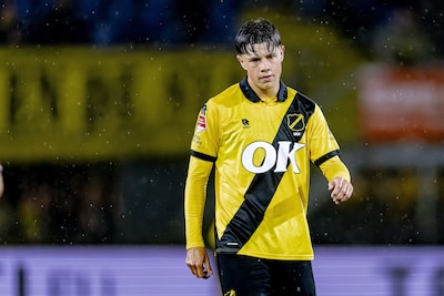 Zelfs wanneer de andere spitsen niet fit zijn, speelt Pepijn Reulen maar vijf minuten bij NAC
