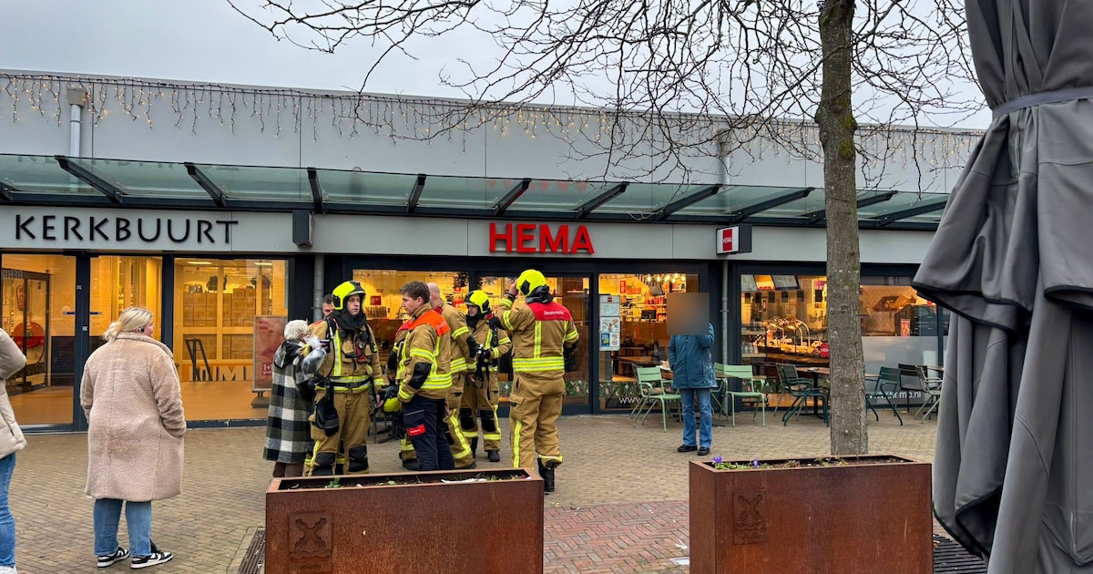 Winkels in Kerkbuurt in Sliedrecht ontruimd na gaslucht