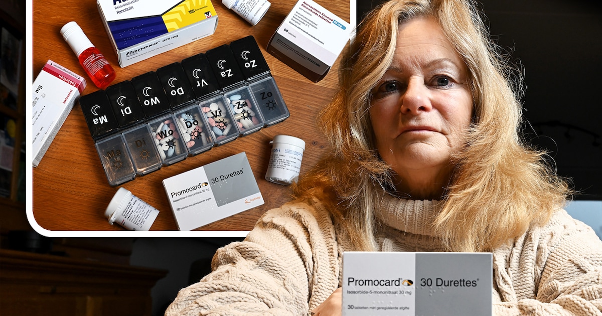 Mariëtte (63) uit Roosendaal neemt 25 pillen per dag, maar net dat ene cruciale medicijn is slecht l