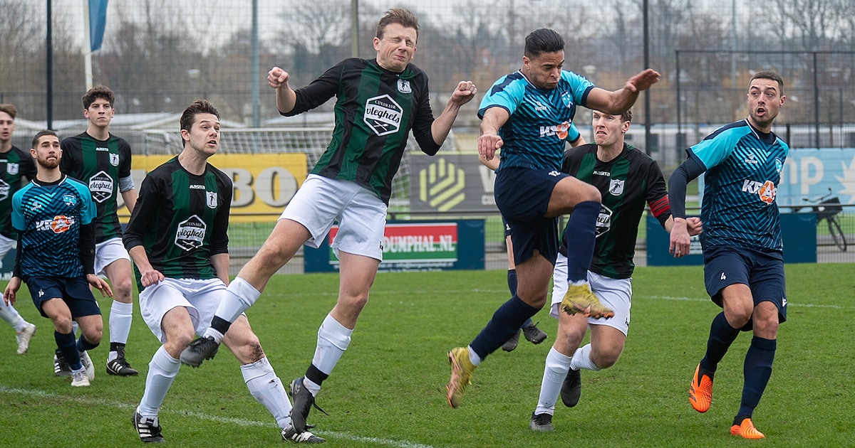 WVV’67 buigt achterstand om tijdens doelpuntenspektakel met Vogelwaarde: ‘Nu bleek hoe een sterk col