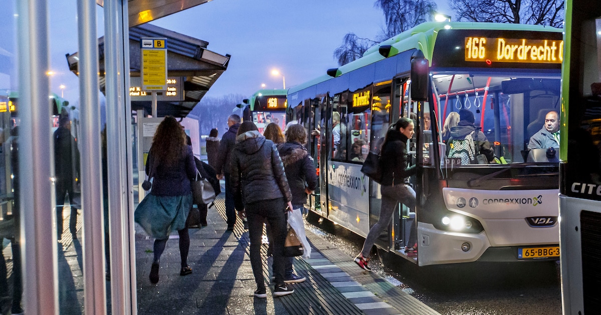 Auto aan de kant: voor een euro met de bus in de Hoeksche Waard