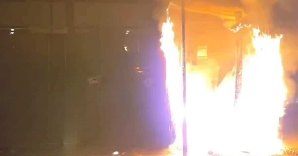 Dixi in Breda gaat in vlammen op: alweer de vierde deze maand