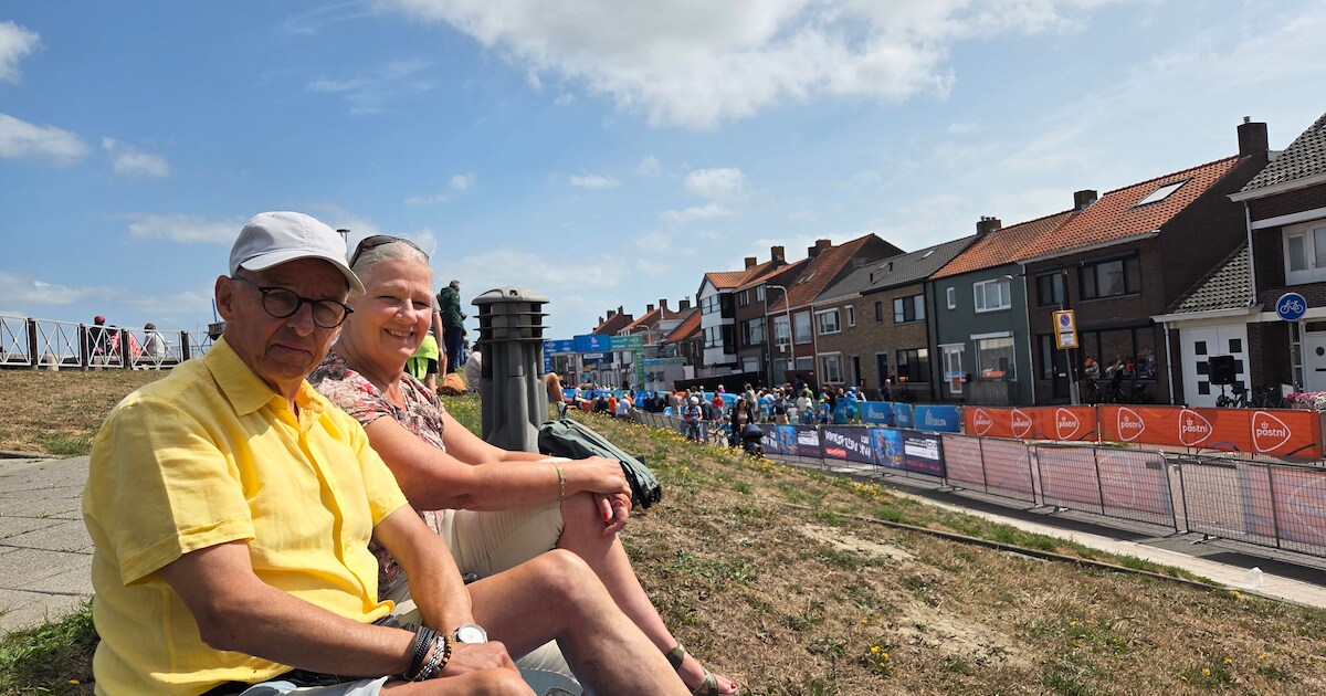 Renewi Tour in Breskens: Genieten van de dikkebandenrace en hopen op een handtekening van Van der Po