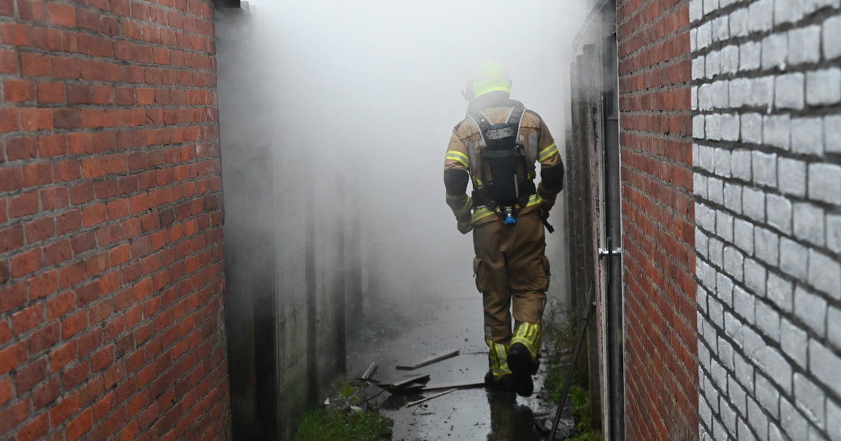 Twee schuren beschadigd door brand in Breda: buurtbewoners hoorden vlak voor de brand een harde knal